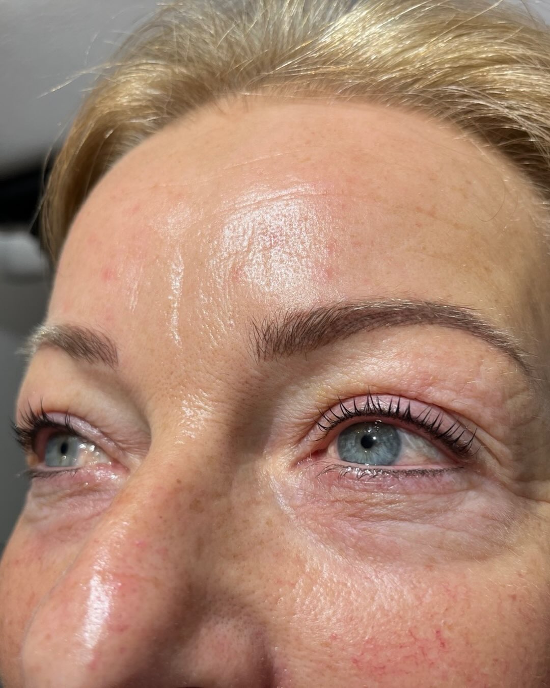 Resultaat van een combi brows en eyeliner behandeling